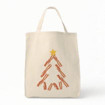 Bacon Christmas Tree bags by trendyteeshirts Bacon Christmas Tree bags