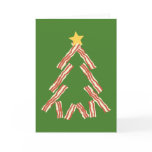 Bacon Christmas Tree Card