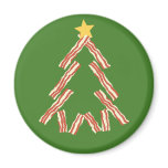 Bacon Christmas Tree Magnet