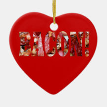 BACON! CHRISTMAS TREE ORNAMENTS