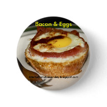Bacon & Eggs buttons by bacon_day Bacon & Eggs buttons