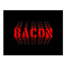 Bacon Fade Postcard