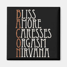 Bacon Feelings Sensual Magnets