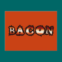 BACON Frenzy Fot postcards
