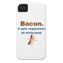 Bacon gets vegetarians misty-eyed Case-Mate iPhone 4 case