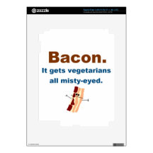 Bacon gets vegetarians misty-eyed iPad 3 skin