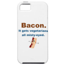 Bacon gets vegetarians misty-eyed iPhone 5 covers