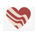 Bacon Heart Postcard