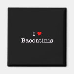 Bacon I Love Bacontinis Fridge Magnets
