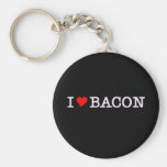 Bacon I Love Key Chains