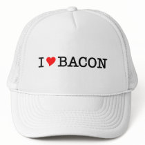 Bacon I Love Mesh Hats