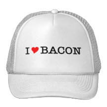 Bacon I Love Mesh Hats