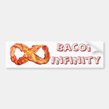 Bacon Infinity Bumper Stickers