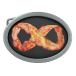 Bacon Infinity Oval Belt Buckles