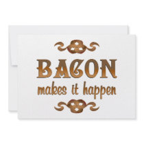 Bacon Invitations