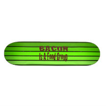 Bacon is a Food Group Deck Skate Boards