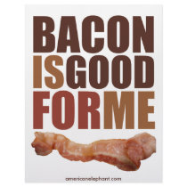 Bacon is Good for Me letterhead by AmericanElephant Bacon is Good for Me letterhead
