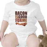 infant_creeper - The design says it all, BACON IS GOOD FOR ME!: Sizes s,m,l,xl Available colors: white