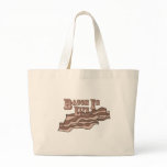 jumbotote - Bacon Is Life.  A simple statement that defines who we are.  To eat bacon is to live.: Sizes  Available colors: natural