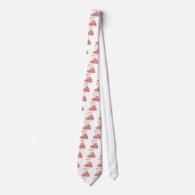 Bacon Is Life Necktie by Baconation