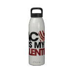 Bacon is my Valentine Drinking Bottle