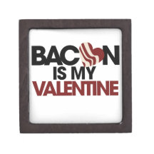 Bacon is my Valentine Premium Trinket Box