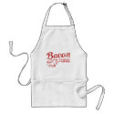 bacon - it's whats for dinner aprons by strk3 bacon - it's whats for dinner aprons