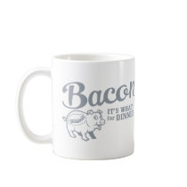 bacon - it's whats for dinner mugs by strk3 bacon - it's whats for dinner mugs