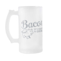 bacon - it's whats for dinner coffee mug