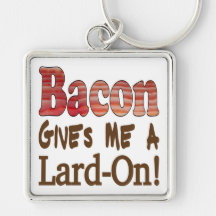 Bacon Lard Key Chains