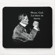 Bacon Let There Be Mouse Pads