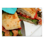 Bacon Lettuce And Tomato Greeting Cards
