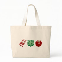 Bacon Lettuce & Tomato - The BLT! Canvas Bags