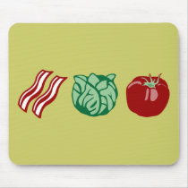 Bacon Lettuce & Tomato - The BLT! mousepads by pounddesigns Bacon Lettuce & Tomato - The BLT! mousepads