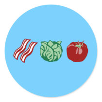 Bacon Lettuce & Tomato - The BLT! stickers