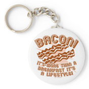 Bacon Lifestyle Keychains