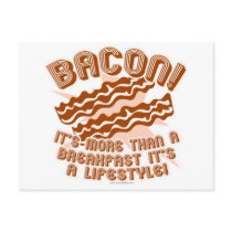 Bacon Lifestyle postcards by Anotherfort Bacon Lifestyle postcards