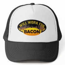Bacon logo lg hats by cowboyannie Bacon logo lg hats