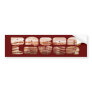 BACON LOVER BUMPER STICKER