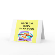 BACON lover Greeting Card