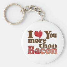 Bacon Lover Key Chain