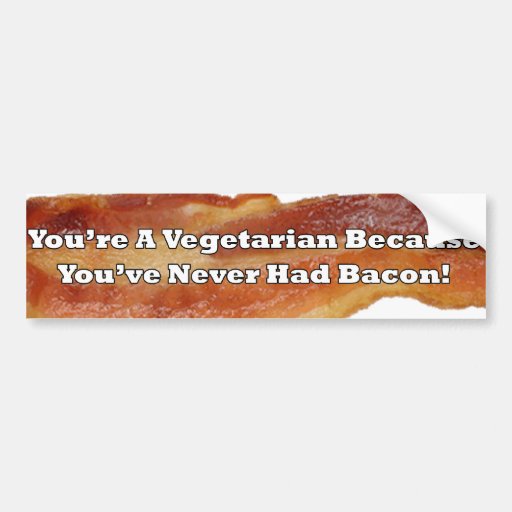 Bacon Lover Sticker Bumper Stickers