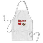 Bacon Loves Me Aprons