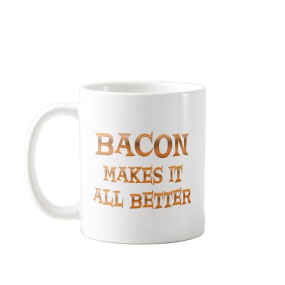 Bacon Mugs by TLArnold2