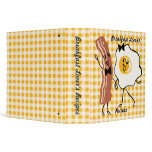 Bacon 'N Egg Lover 2" Recipe Binder