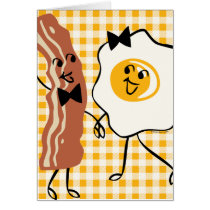Bacon 'N Egg Lover Card