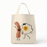 Bacon 'N Egg Lover Grocery Tote Bag