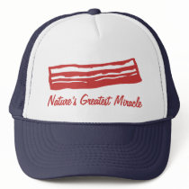 bacon nature's greatest miracle hats by strk3 bacon nature's greatest miracle hats