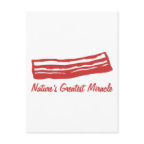 bacon nature's greatest miracle postcards