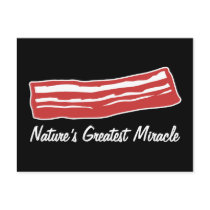 bacon nature's greatest miracle postcards